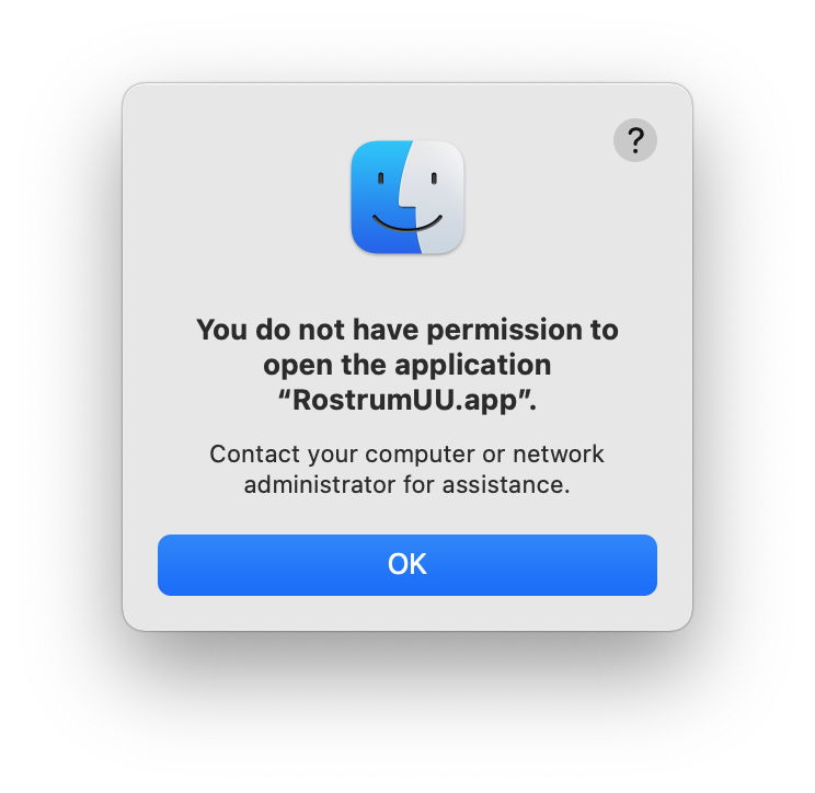 could not access the mac for live
